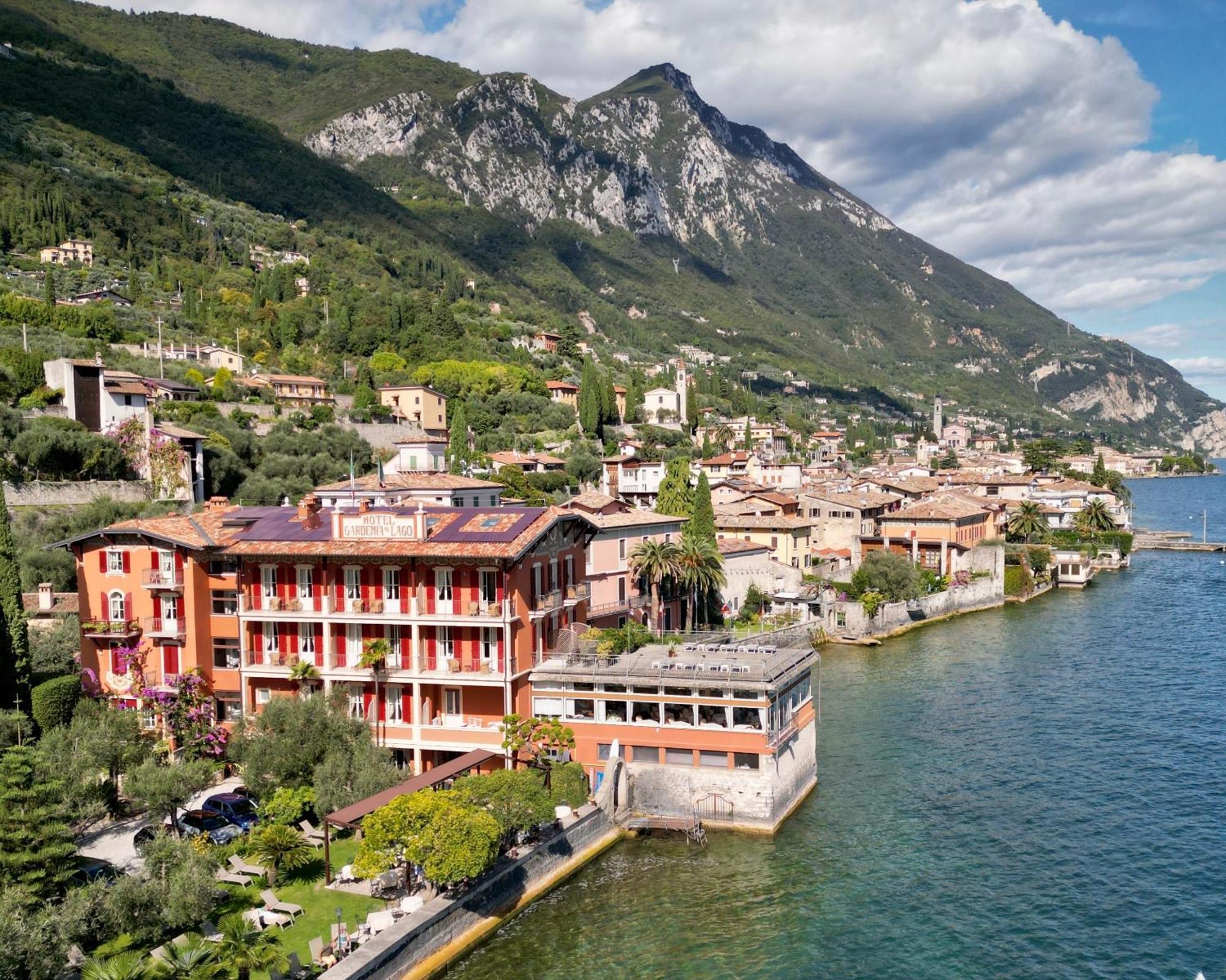 Hotel Gardenia Al Lago Гарньяно Экстерьер фото